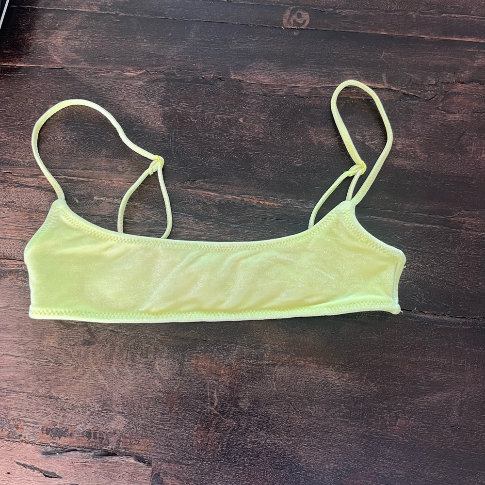 Triangle bikini top
